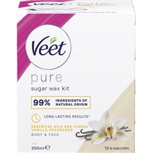 250 ml - Veet Pure Sugar Wax Kit